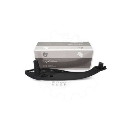 Poignée de Porte intérieure Gauche Noire Cache Pour BMW 51417279311