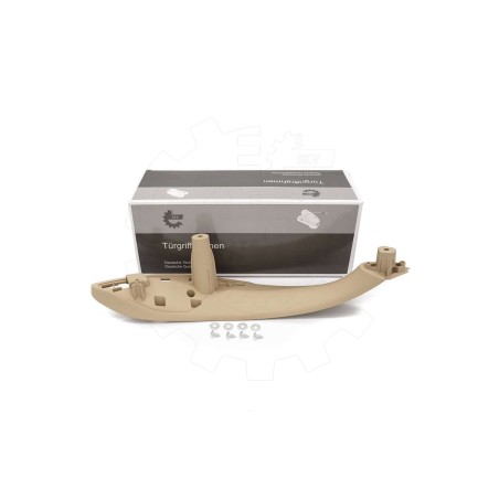 Poignée de Porte intérieure Arrière Gauche Beige Cache Pour BMW 51427281469