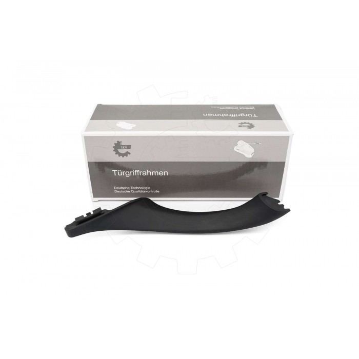 Poignée de Porte intérieure Droite Noire Cache Pour BMW 51417225851