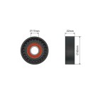 Galet Tendeur Courroie d'Accessoire Pour VW Beetle Jetta III IV New Audi A3 Q3