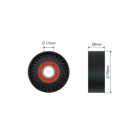 Galet Tendeur Courroie d'Accessoire Pour BMW Série 1 E81 E82 E87 11287558752