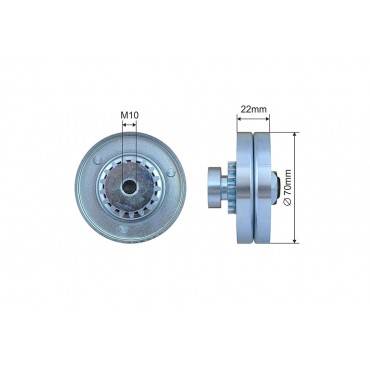 Galet Tendeur Courroie d'Accessoire Pour Chevrolet Aveo/Kalos Spark 96416331