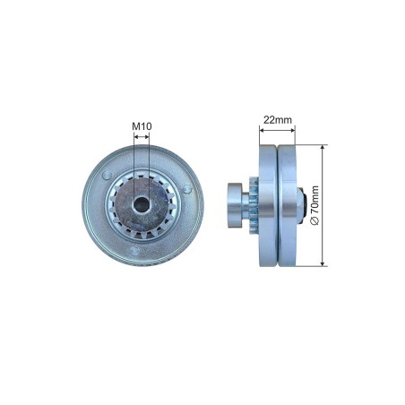 Galet Tendeur Courroie d'Accessoire Pour Chevrolet Aveo/Kalos Spark 96416331