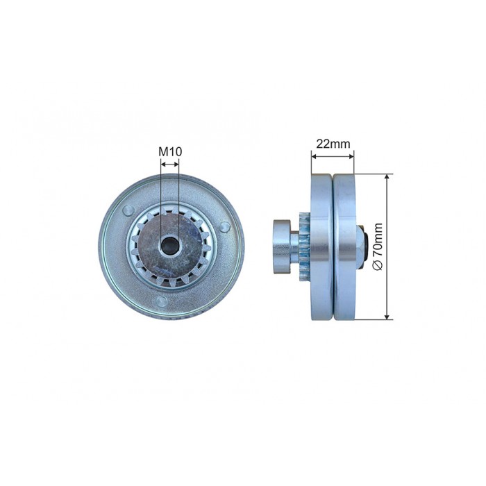 Galet Tendeur Courroie d'Accessoire Pour Chevrolet Aveo/Kalos Spark 96416331