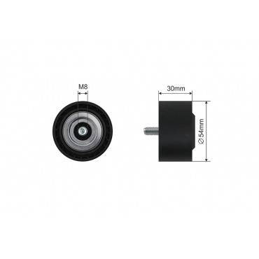 Galet Tendeur Courroie d'Accessoire Pour Mercedes-Benz Chrysler Jeep A6422002570