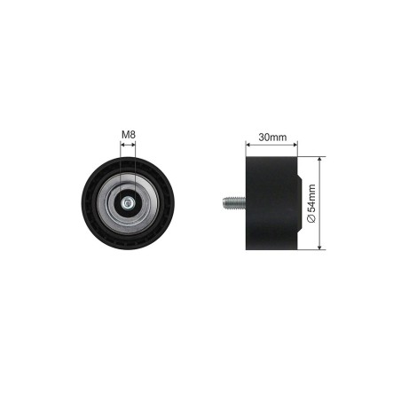 Galet Tendeur Courroie d'Accessoire Pour Mercedes-Benz Chrysler Jeep A6422002570