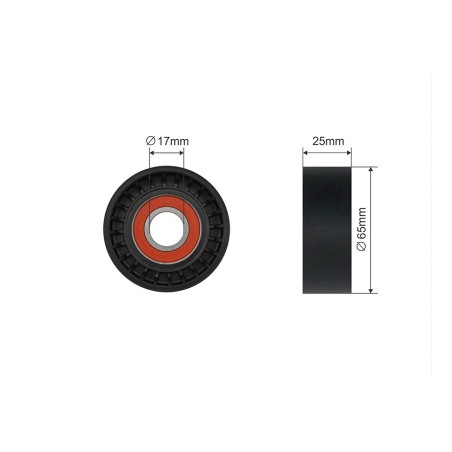 Galet Tendeur Courroie d'Accessoire Pour Peugeot 208 308 II 508 3008 5008 Expert