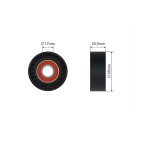 Galet Tendeur Courroie d'Accessoire Pour Peugeot Fiat Citroën C4 Lancia 575161