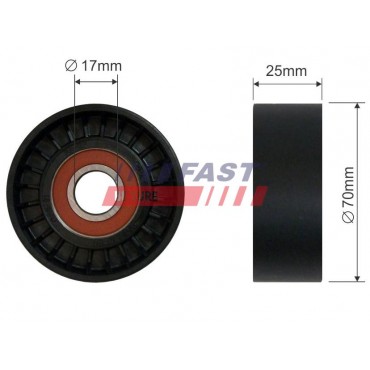 Galet Tendeur Courroie d'Accessoire Pour Peugeot Fiat Citroën Iveco 1611423880