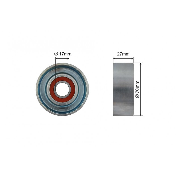 Galet Tendeur Courroie d'Accessoire Pour Honda City A Trois Volumes 31170RB0J01