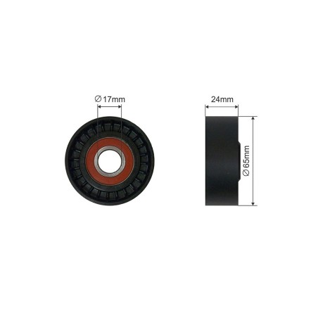 Galet Tendeur Courroie d'Accessoire Pour VW Golf VII Seat Skoda 04E145299E
