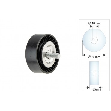 Galet enrouleur de Courroie d'Accessoire Pour Chrysler Dodge Jeep 04891596AB