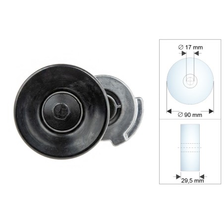 Galet Tendeur Courroie d'Accessoire Pour Chrysler Dodge Plymouth 04536154AB