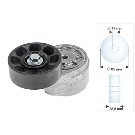 Galet Tendeur Courroie d'Accessoire Pour Land Rover Defender Discovery I ERR4708
