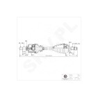 Cardan Arbre de Transmission Avant Gauche Pour Peugeot Citroën DS 3272LG 3272ZK