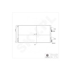 Condenseur de Clim Pour Peugeot Boxer Fiat Ducato Citroën 6455HE 1399110080