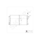 Condenseur de Clim Pour Opel Chevrolet Vauxhall Antara 20759647 20759648 4803979
