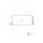 Condenseur de Clim Pour Opel Fiat Vauxhall 1850226 1850282 51838048 51937924