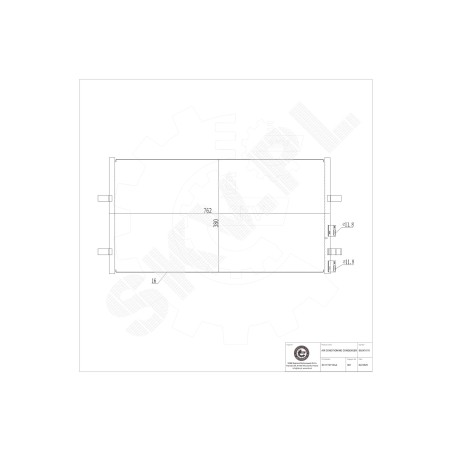 Condenseur de Clim Pour Ford Transit 1371571 1383318 1485358 6C11 19710 AA