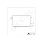 Condenseur de Clim Pour Chevrolet Lacetti Nubira Optra Daewoo Lacetti Nubira