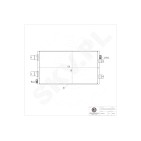Condenseur de Clim Pour Renault Opel Nissan Interstar Vauxhall Movano A 93190132