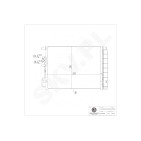 Condenseur de Clim Pour Hyundai Tucson Kia Sportage Van