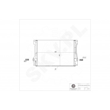 Condenseur de Clim Pour Volvo 850 C70 I S70 V70 XC70 30665225 31390445 68 49 575
