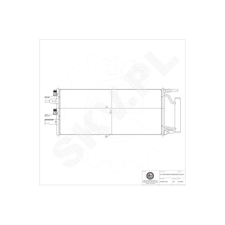 Condenseur de Clim Pour BMW Série 1 F40 2 F45 X1 F48 Mini Mini