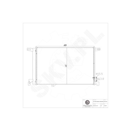 Condenseur de Clim Pour VW Touareg Audi A6 A7 A8 Q7 Q8