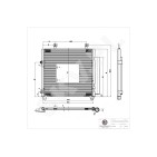 Condenseur de Clim Pour Mitsubishi Mirage/Space Star 3/5 Portes 7812A339