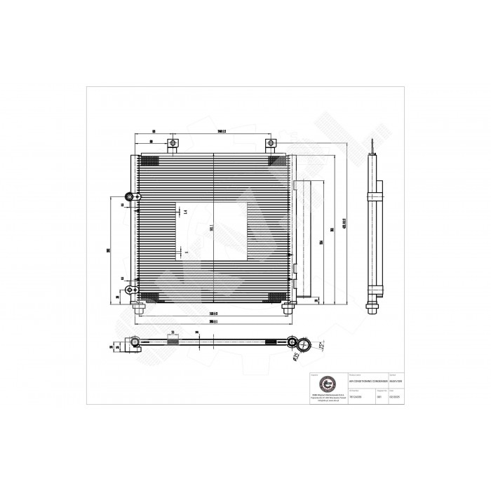 Condenseur de Clim Pour Mitsubishi Mirage/Space Star 3/5 Portes 7812A339