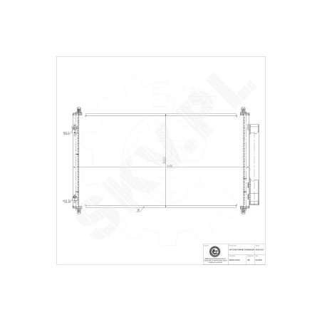 Condenseur de Clim Pour Toyota Yaris 884600D220 8846052170