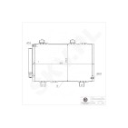 Condenseur de Clim Pour Honda Jazz IV 80100T5A003