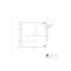 Condenseur de Clim Pour Tesla Model S 600761300B