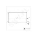 Condenseur de Clim Pour BMW X3 F97 G01 G08 X4 F98 G02 X5 F95 G05 64539389411