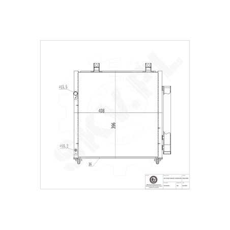 Condenseur de Clim Pour Mitsubishi Mirage/Space Star 3/5 Portes 7812A229