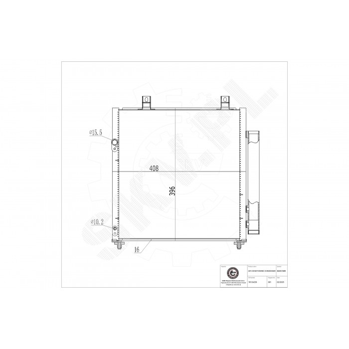 Condenseur de Clim Pour Mitsubishi Mirage/Space Star 3/5 Portes 7812A229