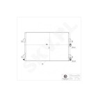 Condenseur de Clim Pour Renault Espace IV 82 00 033 733