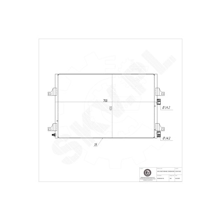 Condenseur de Clim Pour Renault Espace IV 82 00 033 733