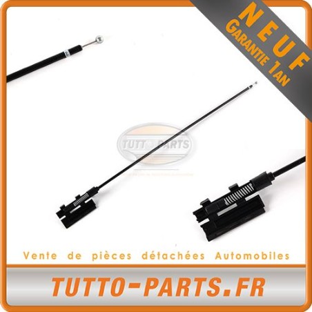 Câble ouverture capot pour SKODA Superb I VW Passat