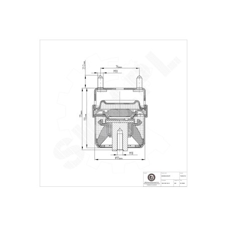 Support Moteur Droit Pour VW Transporter IV 7D0 199 132 D