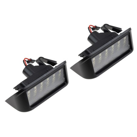 2 Feux de Plaque d'Immatriculation Pour Peugeot Expert Fiat Scudo Citroën Jumpy