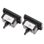 2 Feux de Plaque d'Immatriculation Pour Mercedes-Benz Classe GLK A2048200156