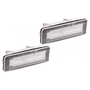 2 Feux de Plaque d'Immatriculation Pour Smart Fortwo