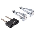 2 Barillet Serrure de Porte Avant Pour Skoda Octavia II 107837167