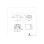 Support de Boite de Vitesses Pour Mercedes-Benz Classe E T-Model CLS 2122400618