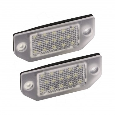 2 Feux de Plaque d'Immatriculation Pour VW Passat 3B0943021 3B0943121