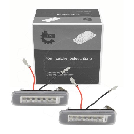 2 Feux de Plaque d'Immatriculation Pour Ford Focus Turnier XS4113550AD