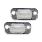 2 Feux de Plaque d'Immatriculation Pour VW Golf II Jetta 165943021A 191943021