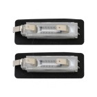 2 Feux de Plaque d'Immatriculation Pour Smart Fortwo A4518200256